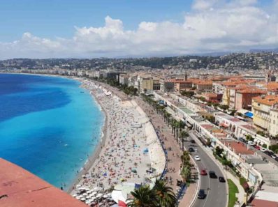 View of Nice France